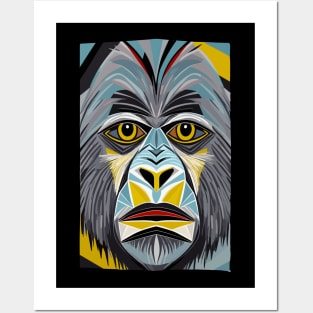 Portrait of Gorilla Posters and Art